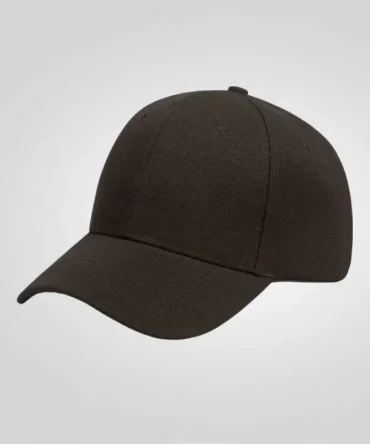 A plain charcoal grey baseball cap with an adjustable snapback, shown against a neutral background.