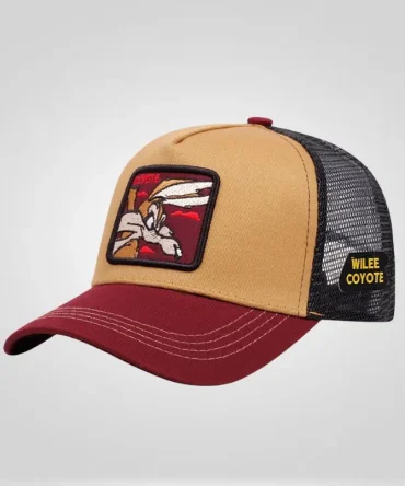 Fashion cartoon cartoon baseball cap Outdoor gauze cap Summer shade breathable net cap American Trucker cap Hip Hop