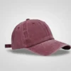 : Washed black dad hat, vintage baseball cap, distressed cotton cap, plain stone washed hat, unisex adjustable cap, relaxed fit sports hat.